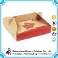 Custom paper carton food pizza packing box cartoon logo printed